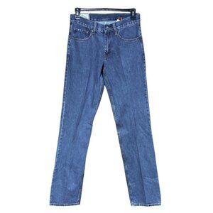 John B. Stetson Men's 1312 Modern Straight Leg Dark Denim Wash Jeans 32 x 38